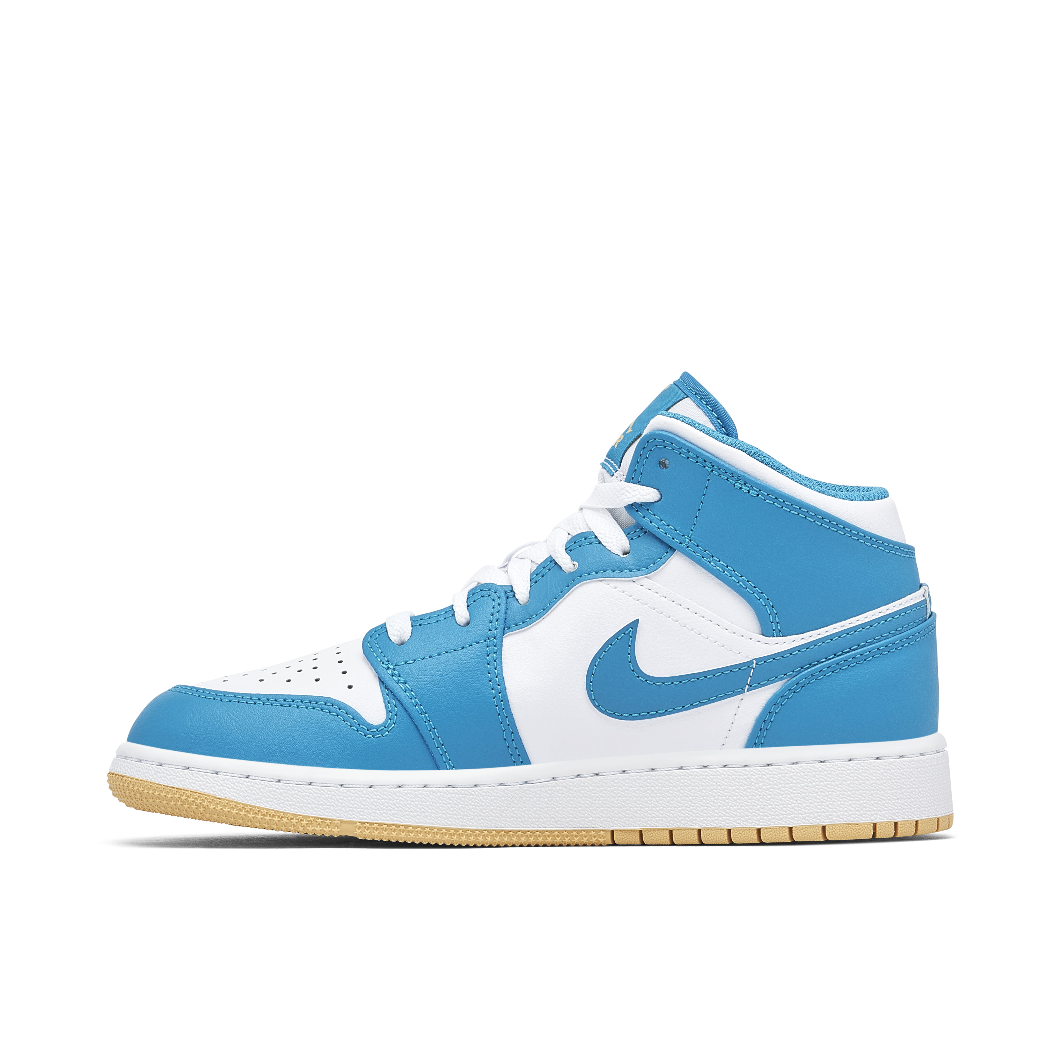 Air Jordan 1 Mid White Teal GS | DQ8423-400 | Laced