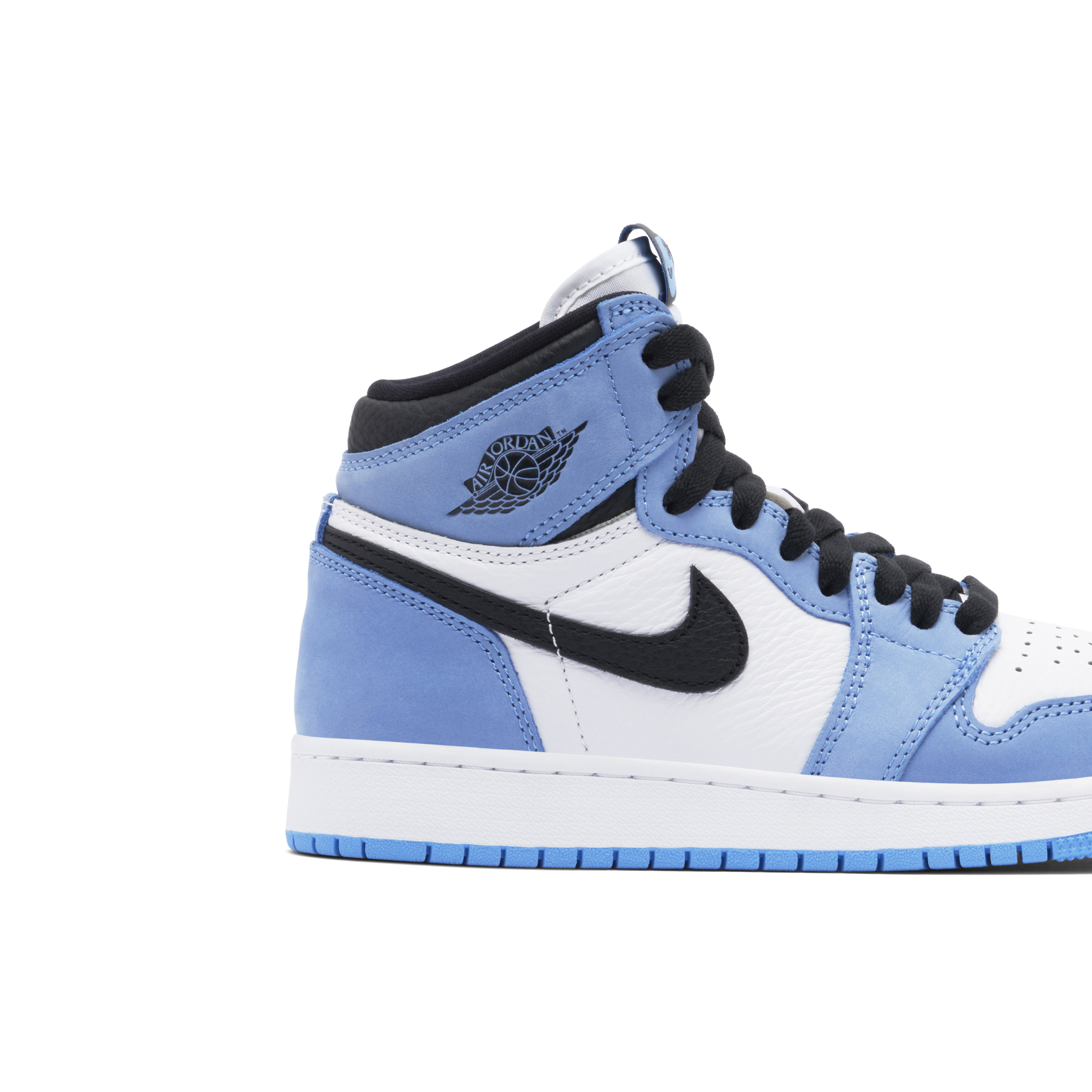 日本未販売 Nike Jordan1スパイク 青/白/黒 Size13 Air Jordan 1 Retro High White University Blue Black GS | 575441