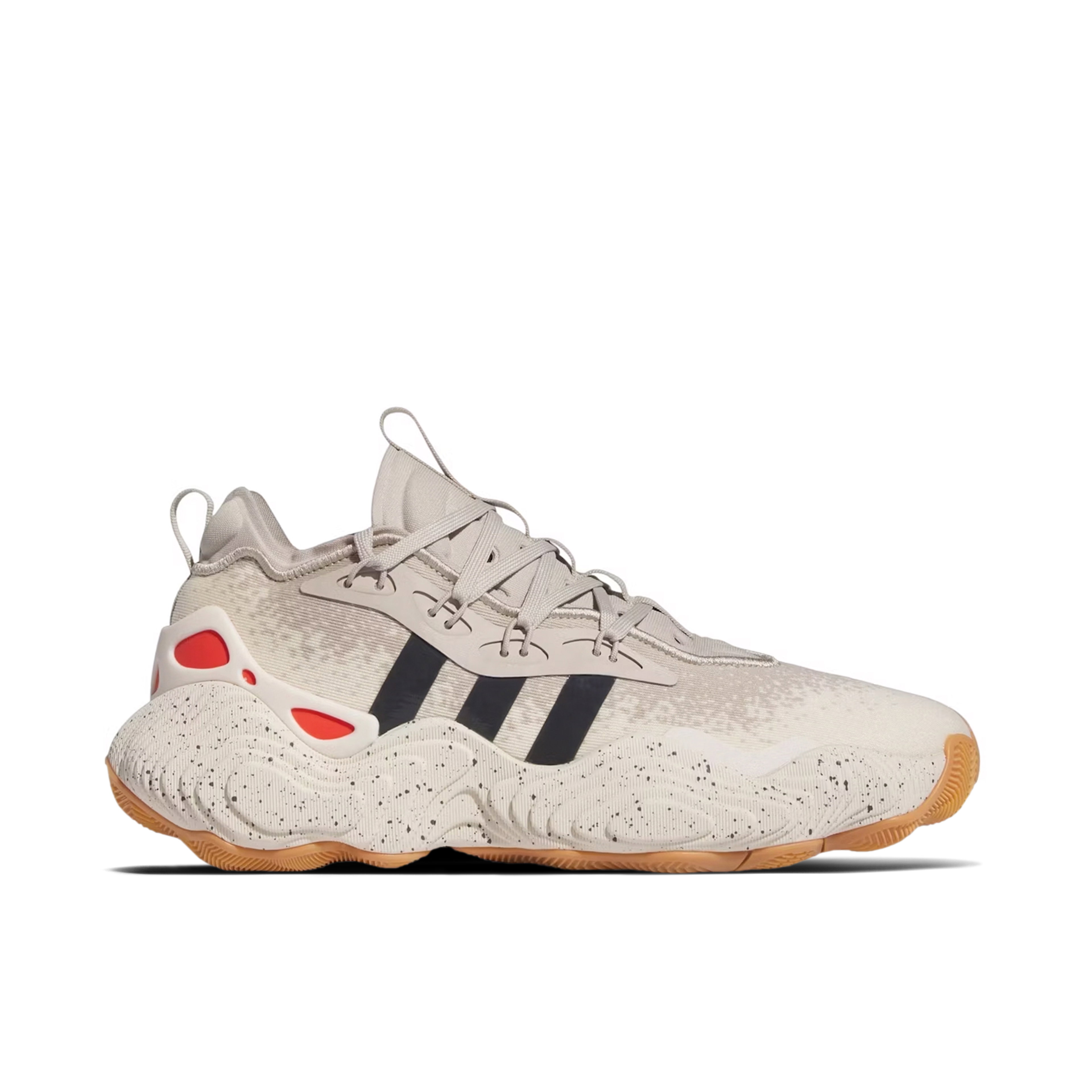 Adidas Trae Young 3 Wonder Beige Grey Wonder White
