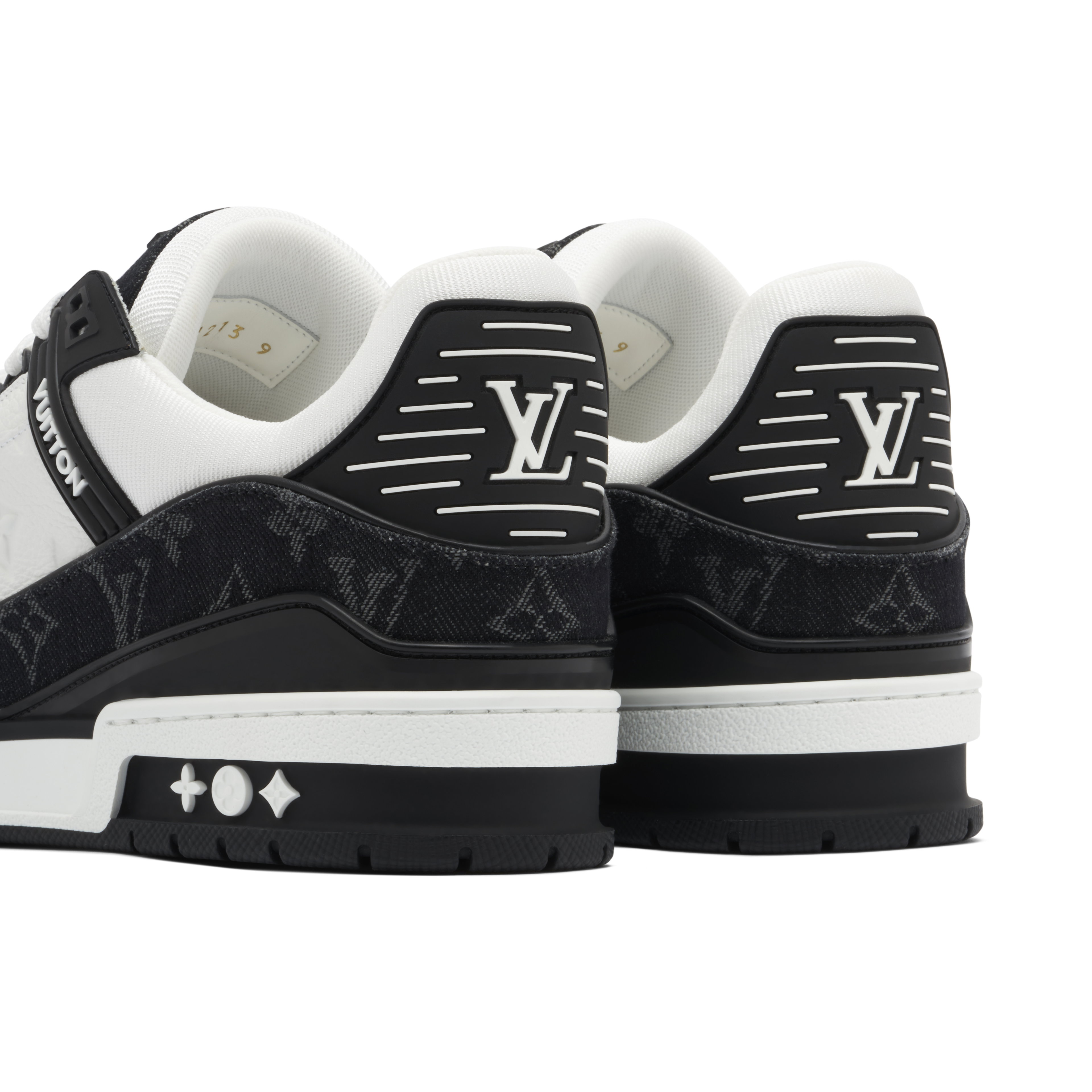 Louis Vuitton LV Trainer White Black