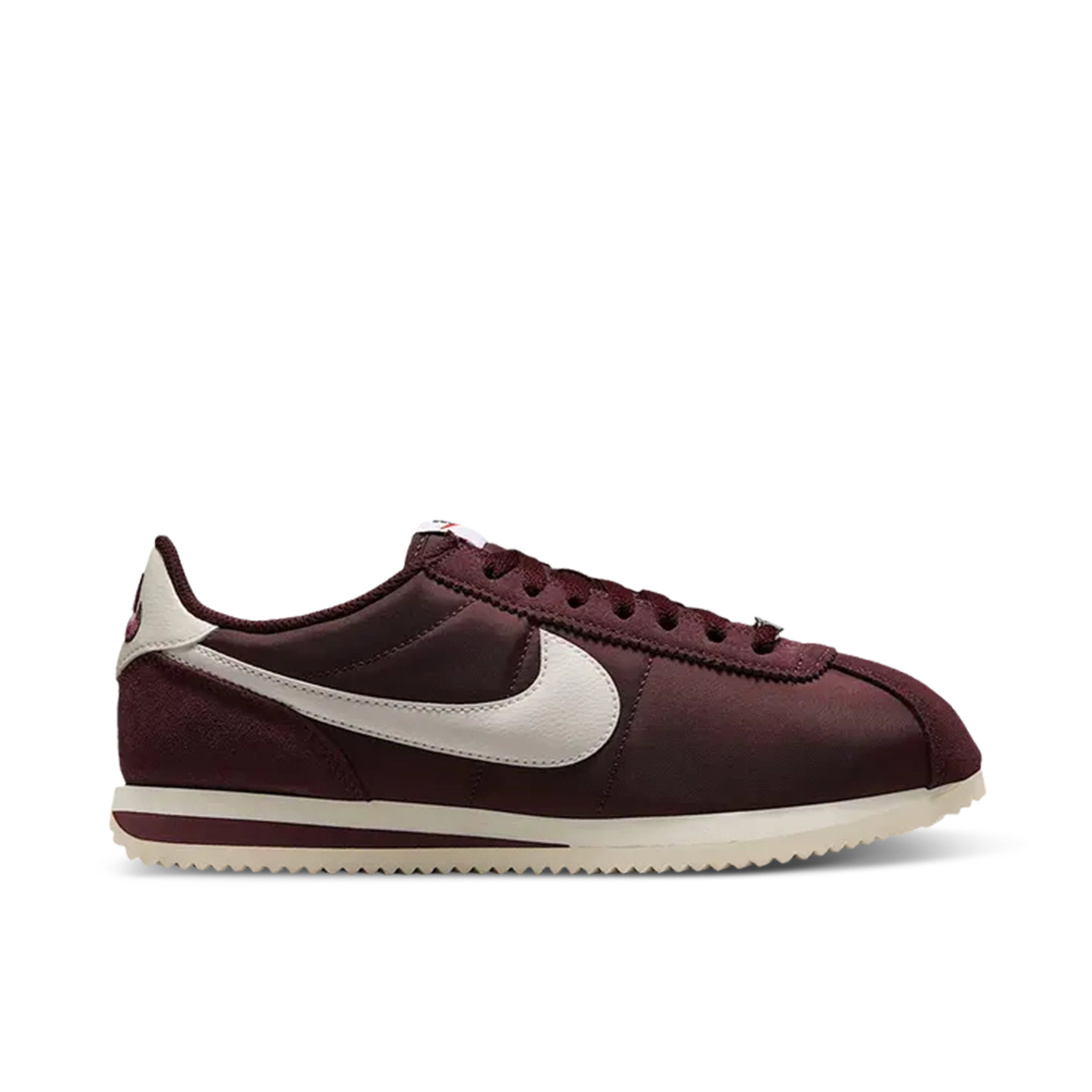 Nike Cortez Textile Burgundy Crush Sail Womens