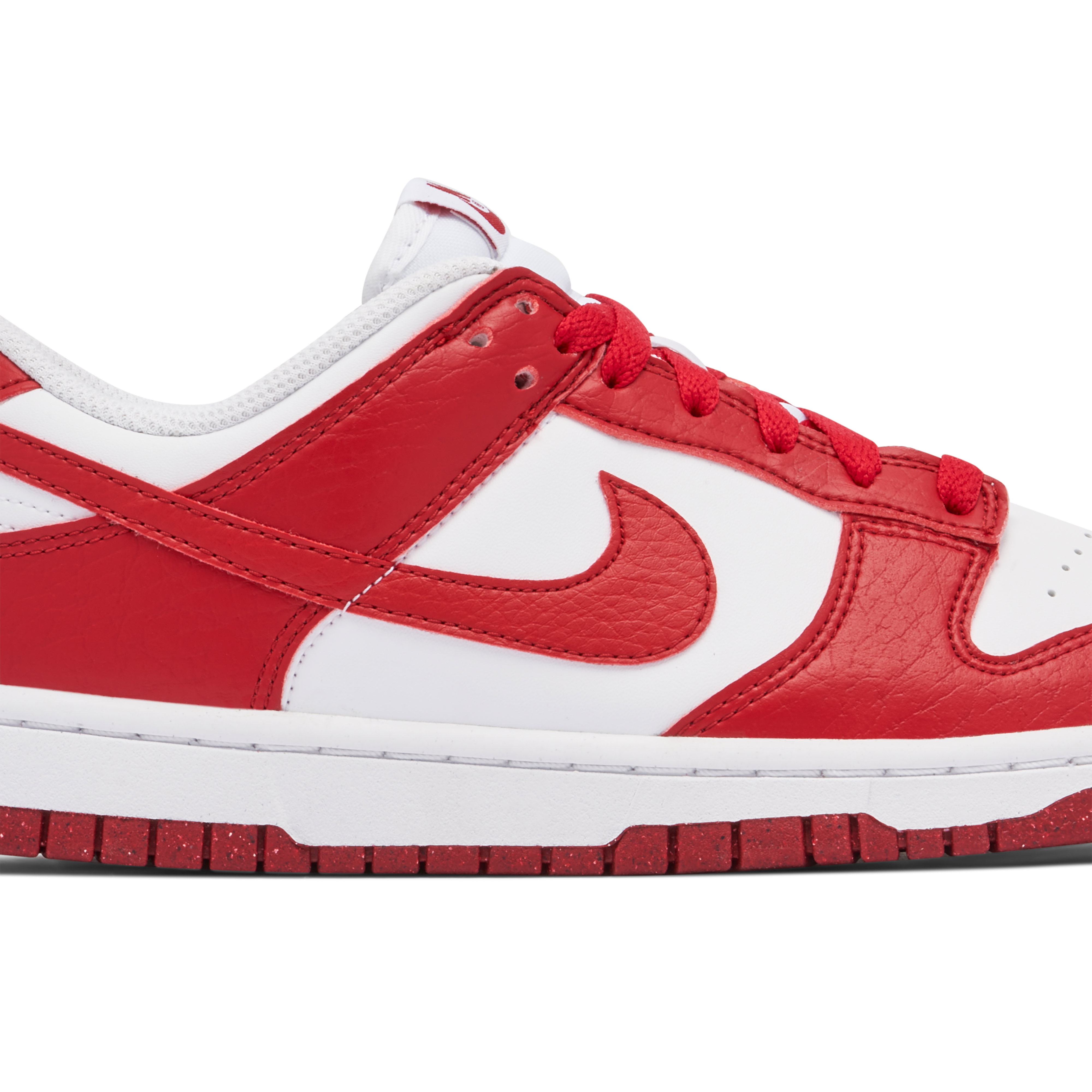 Nike Dunk Low Next Nature White Gym Red Womens | DN1431-101 | Laced