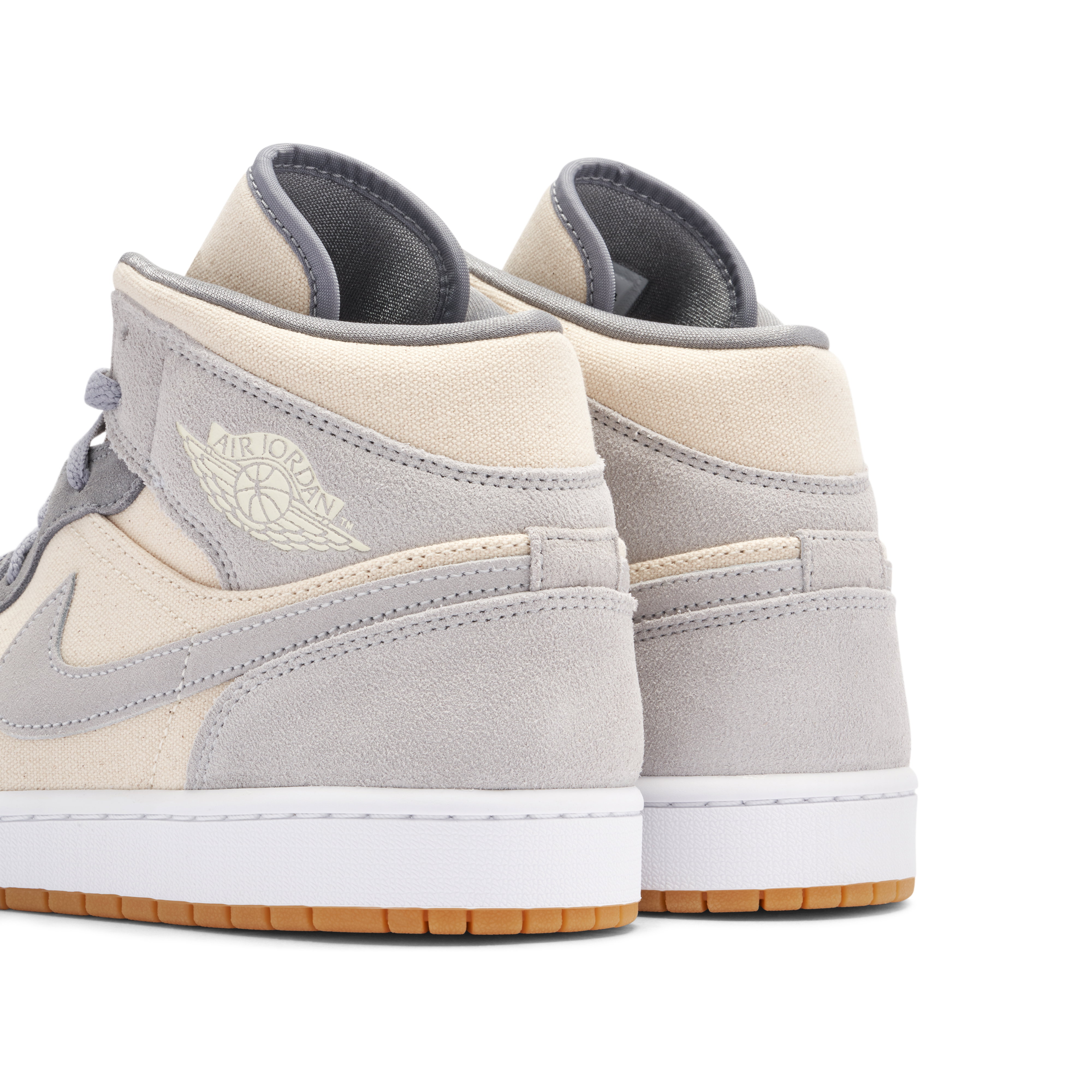 Air Jordan 1 Mid Cream Grey | DN4281-100 | Laced