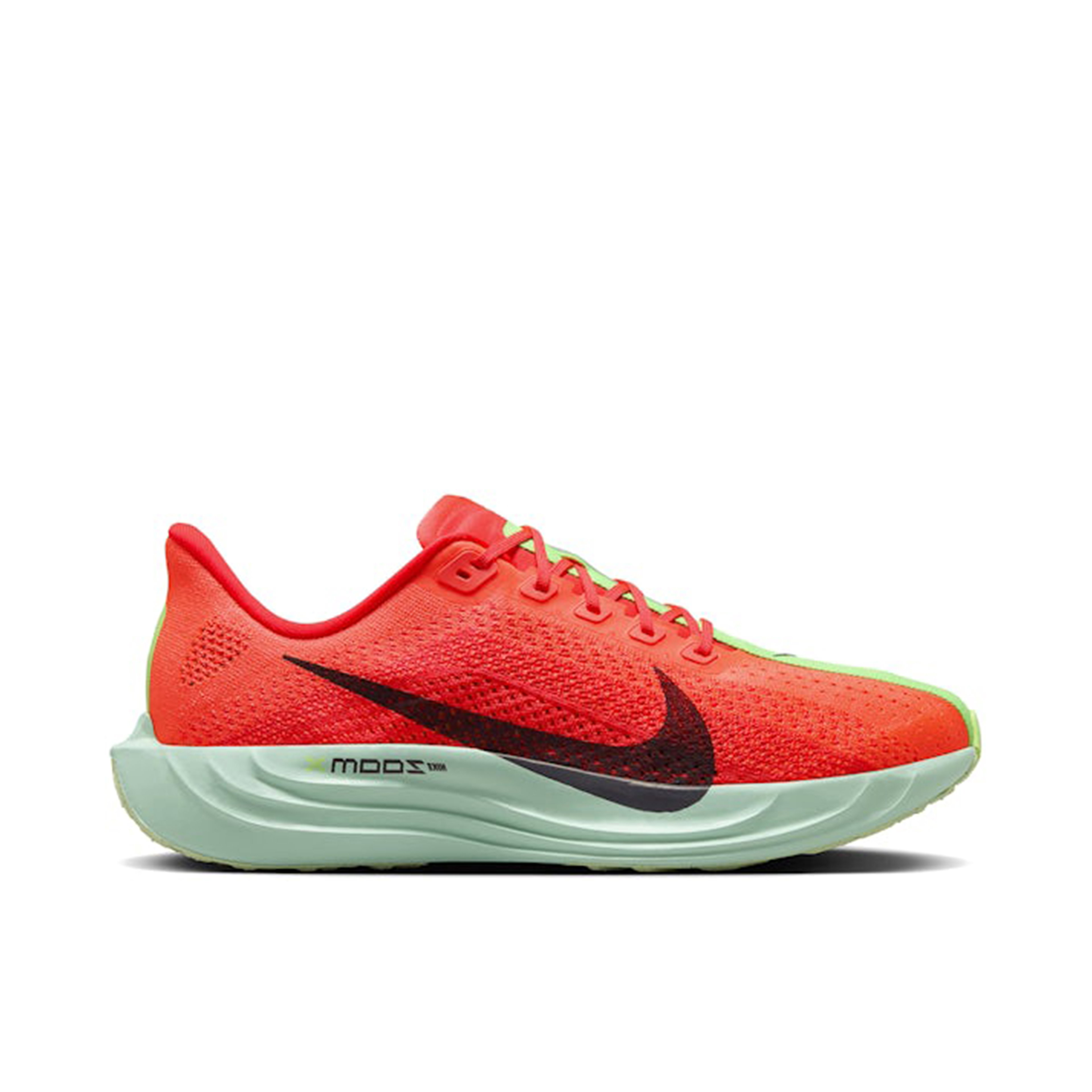 Nike ZoomX Pegasus Plus Bright Crimson Lime Blast Mint Foam Cave Purple
