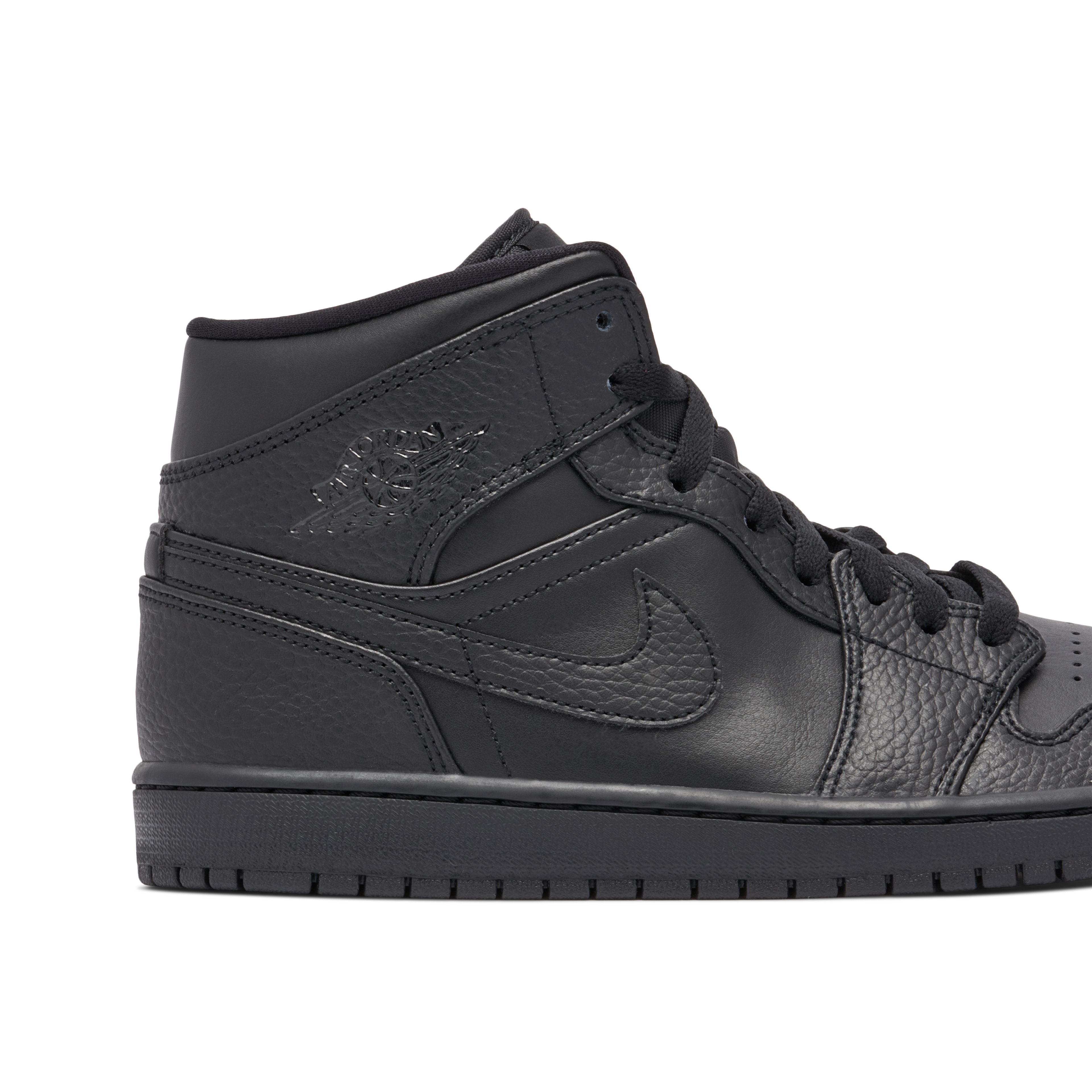 Air Jordan 1 Mid Triple Black