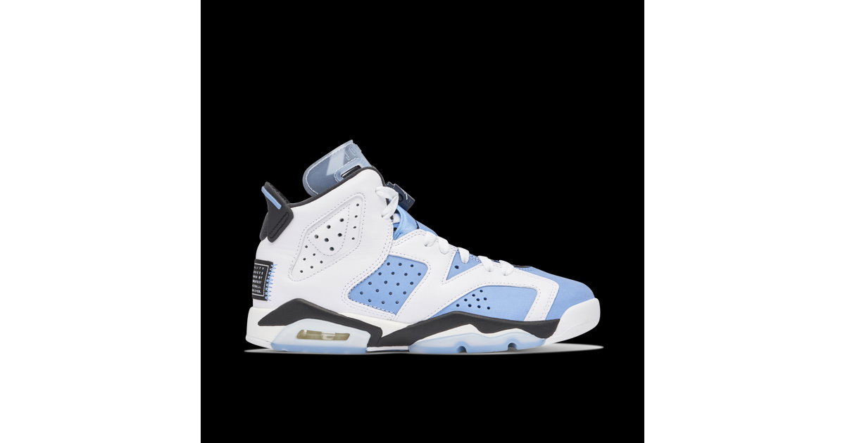 Air Jordan 6 University Blue UNC GS | 384665-410 | Laced