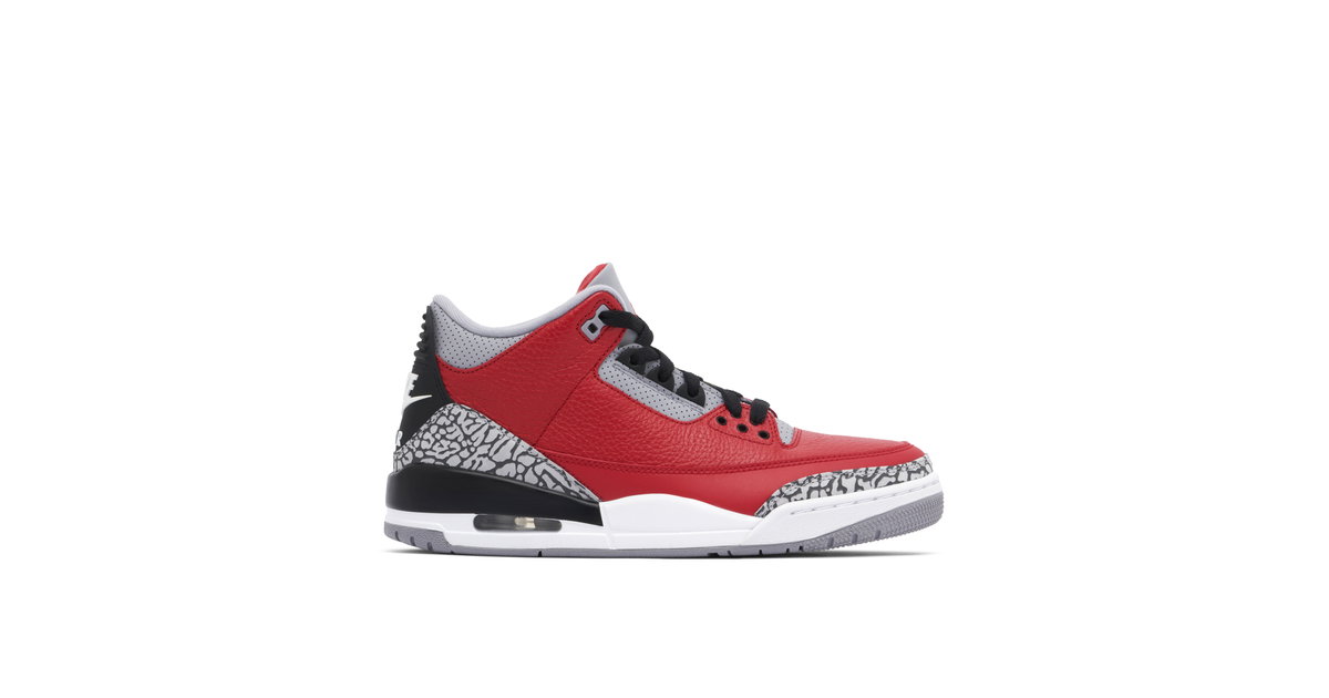 Jordan 3‎ Retro SE \'Unite\' Size 13 CK5692-600 Nike Air Jordan 3 Retro SE Mid Unite OG III Red Cement  main image 2
