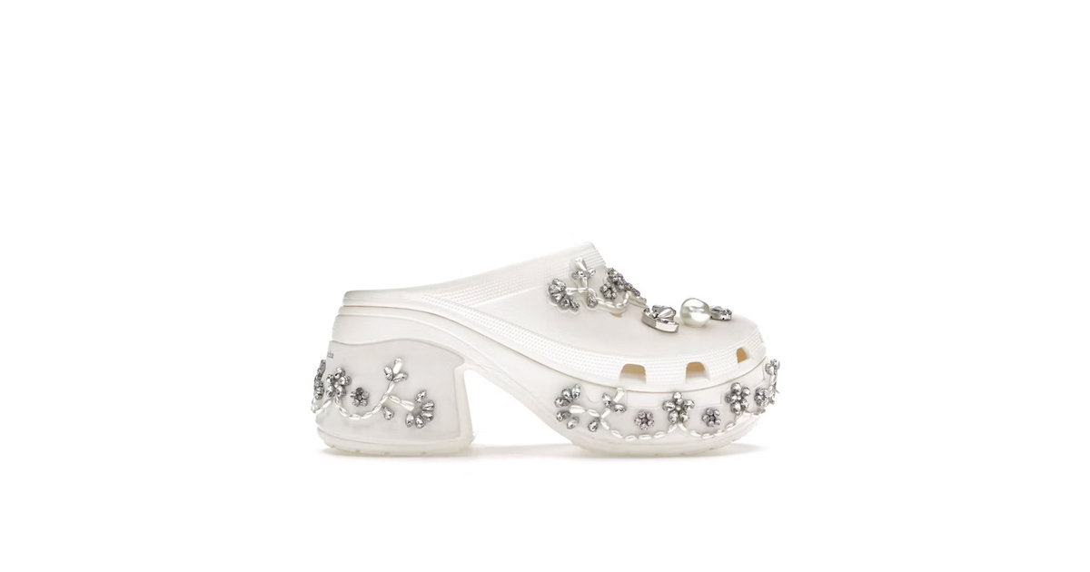 Crocs Siren Clog Simone Rocha Chalk | 210142-0WV | Laced
