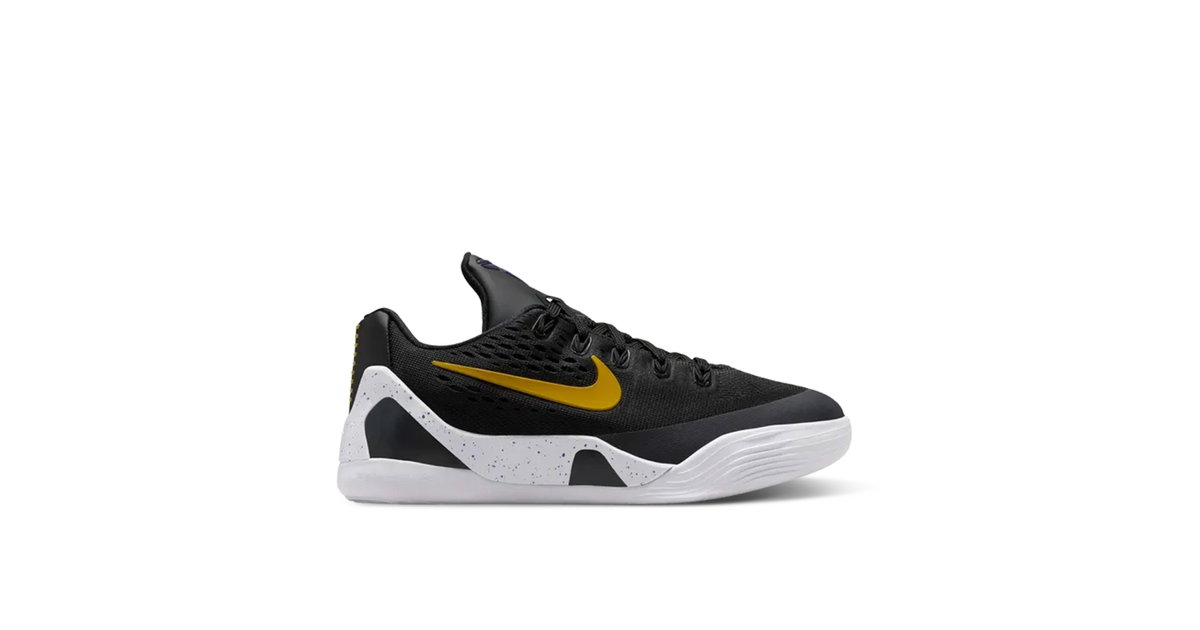 Nike Kobe 9 EM Low TB Black University Gold GS | FV3607-003 | Laced