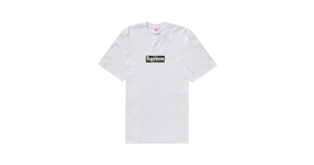 Supreme Box Logo Tee (FW23) White | SUPREME-00077 | Laced