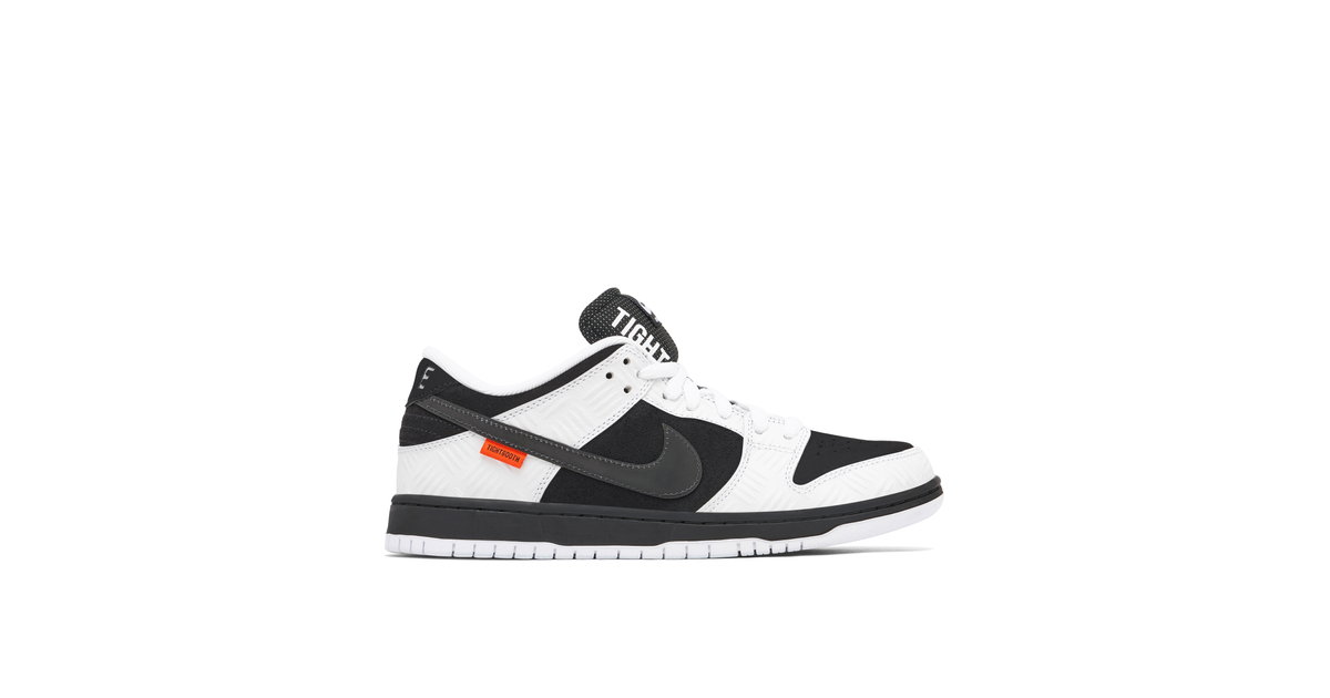 Nike SB Dunk Low x TIGHTBOOTH White Black | FD2629-100 | Laced