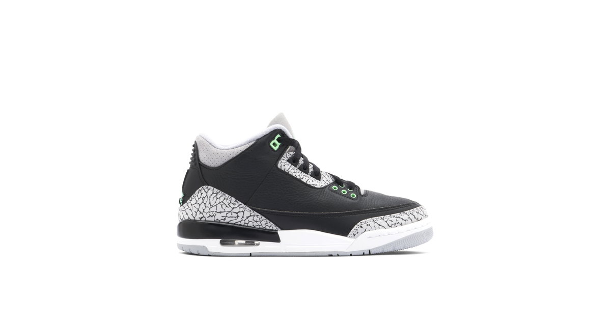 Air Jordan 3 Retro Green Glow GS | DM0967-031 | Laced