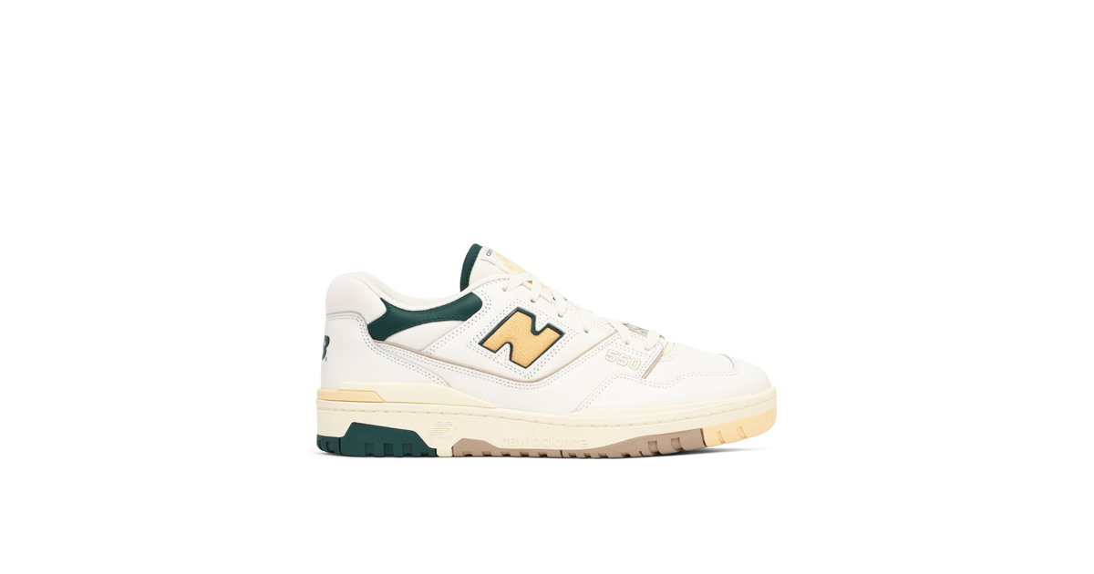 New Balance 550 x Aime Leon Dore White Green Yellow 