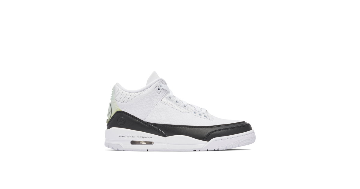 Fragment x Jordan 3 White/Black | DA3595-100 | Laced