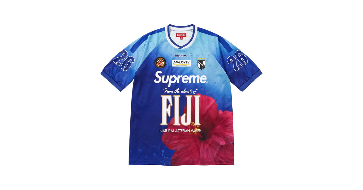 Supreme Fiji Soccer Jersey Multicolor SS26 | SUP-SS26-187 | Laced