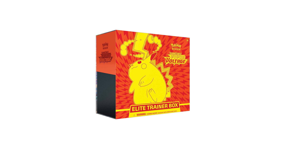 Pokémon TCG Sword & Shield Vivid Voltage Elite Trainer Box | 175
