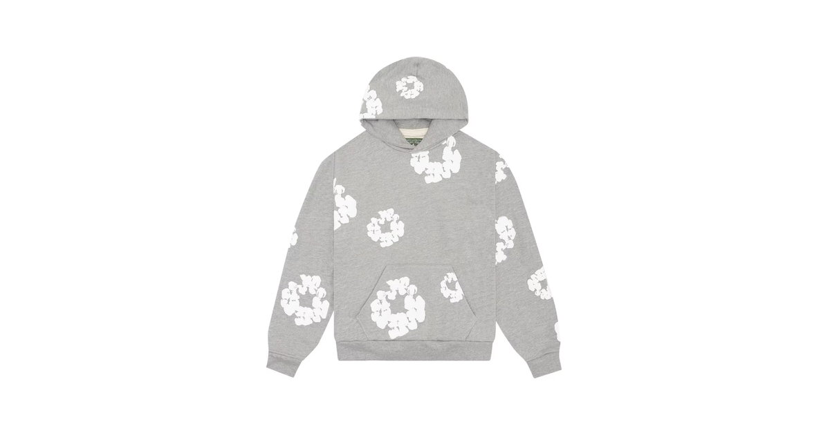 Denim Tears The Cotton Wreath Sweatshirt Grey | DENIM-TEARS-00004