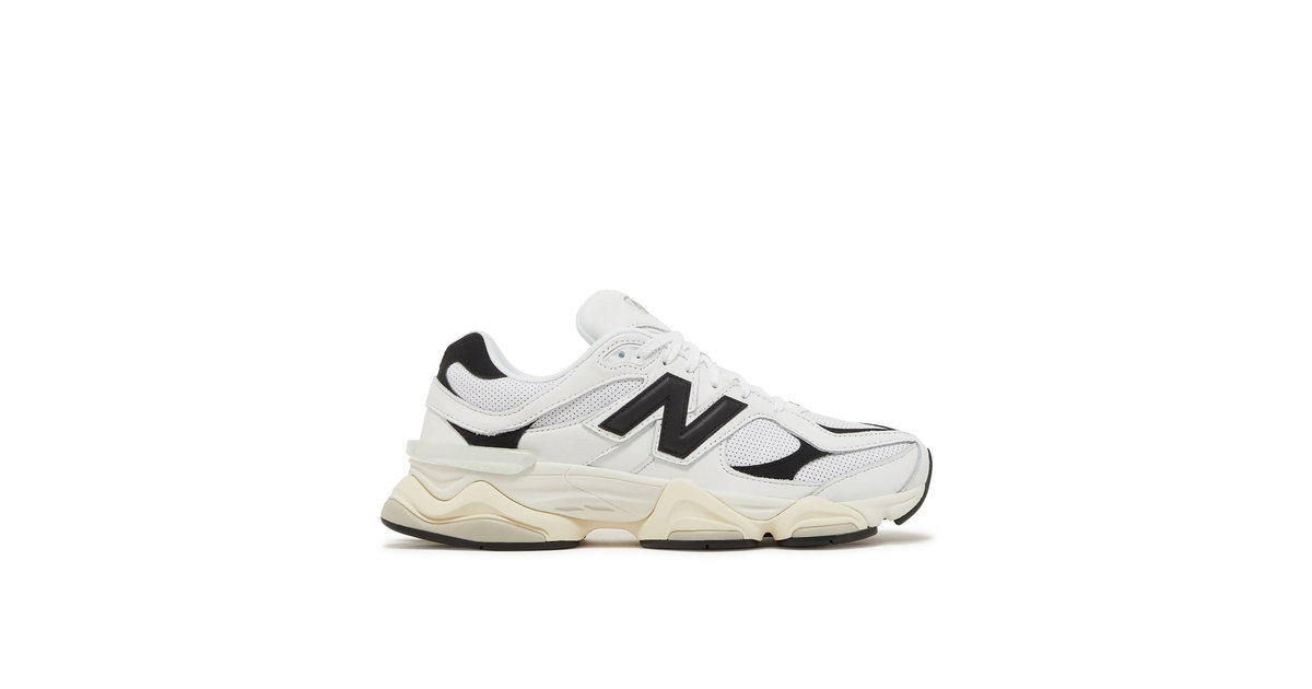 New Balance 9060 White Black | U9060AAB | Laced