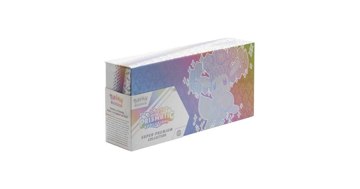 Pokémon Scarlet & Violet Prismatic Evolutions Super Premium