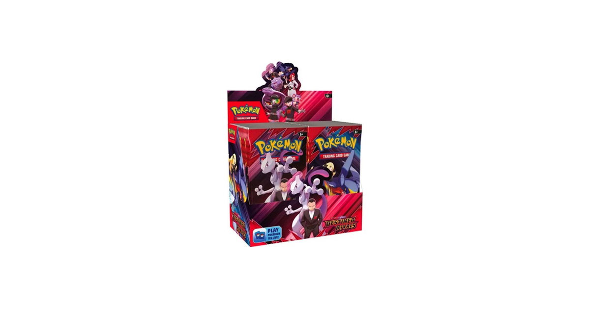 2025 pokémon scarlet & violet destined rivals booster box Pokemon