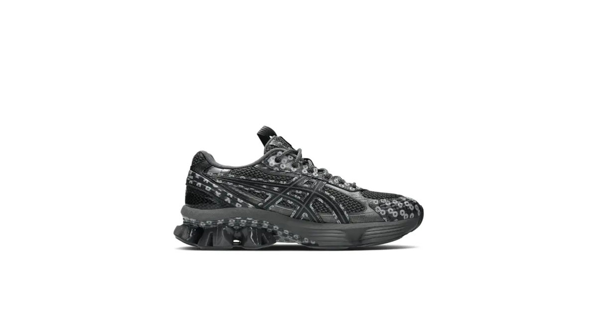 ASICS US7-S Gel-Kinetic Fluent Kiko Kostadinov Obsidian Grey