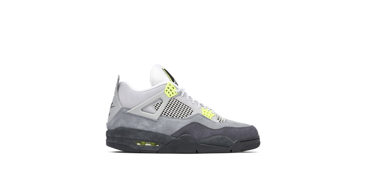 Air Jordan 4 95 Neon Grey SE | CT5342-007 | Laced