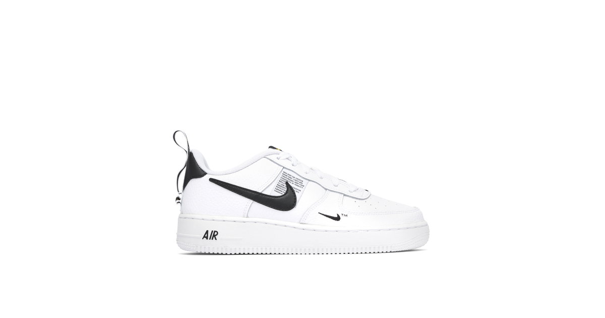 Nike Air Force 1 Low Utility White Black GS | AR1708-100 | Laced