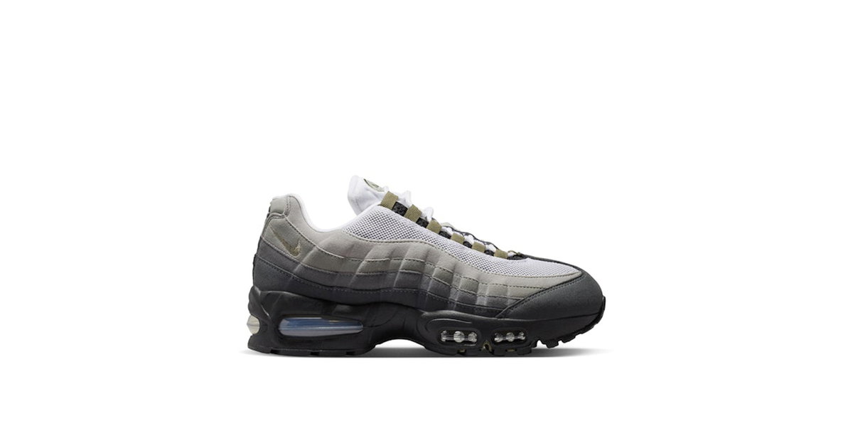 Nike Air Max 95 OG Big Bubble Black Medium Olive Womens | HJ5996