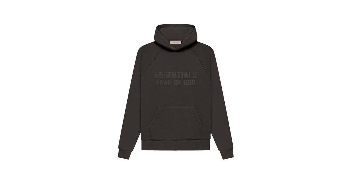 Fear of God Essentials Hoodie Off Black | FEAR-OF-GOD-ESSENTIALS