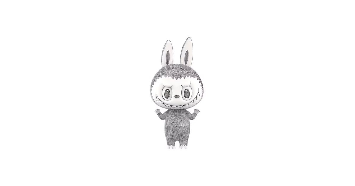 Pop Mart MEGA LABUBU Sketch 400% | POP-MART-00059 | Laced