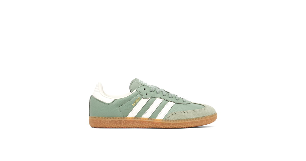 adidas gazelle silver green womens adidas Originals Samba Xlg Men's Putty Grey/Collegiate Green/Gum Shoes, Size: 8 main image 1