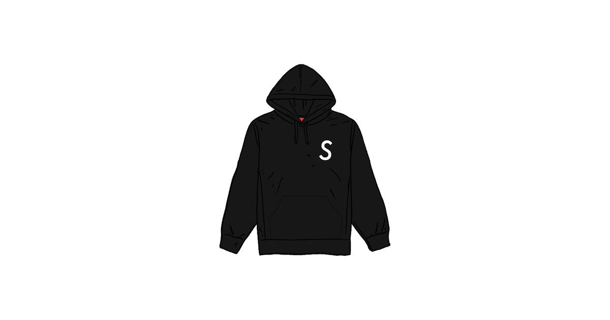 Supreme Swarovski S Logo Hooded Sweatshirt Black | SUPREME-00237