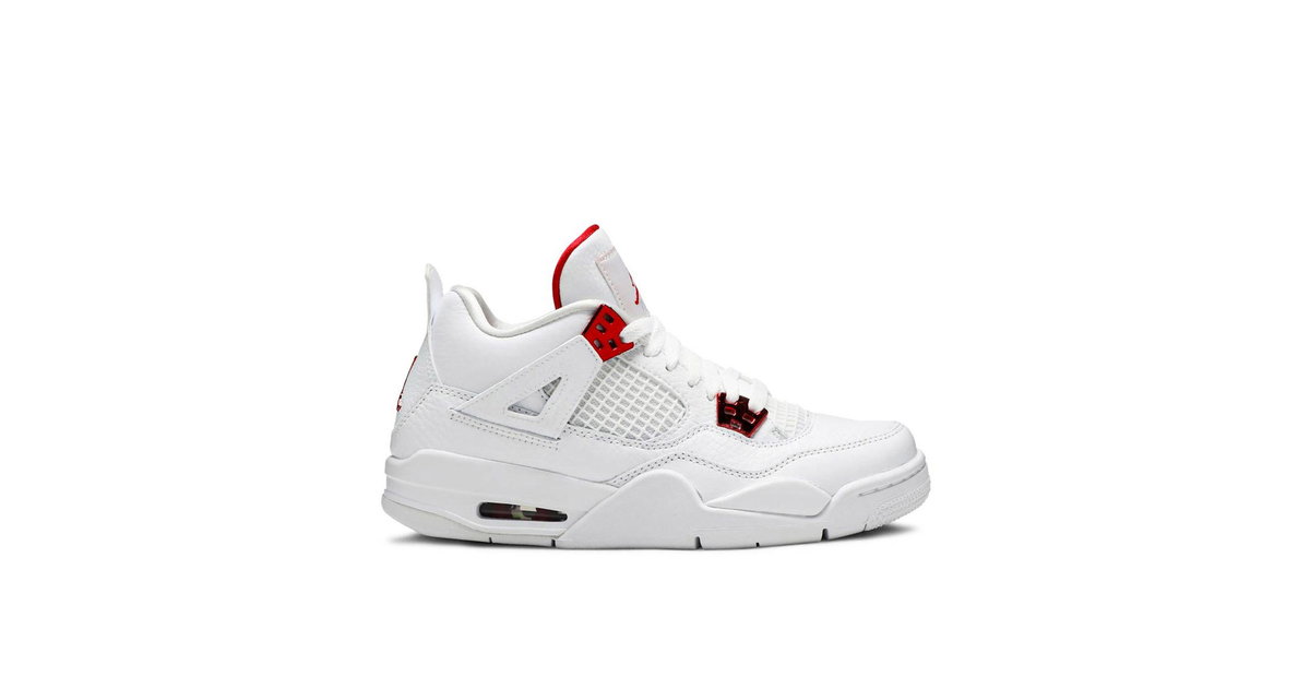 Air Jordan 4 Metallic Red GS | 408452-112 | Laced