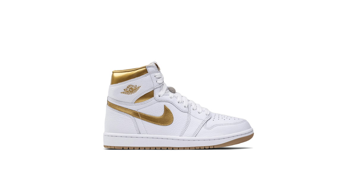 Air Jordan 1 Retro High OG Metallic Gold Womens | FD2596-107 | Laced