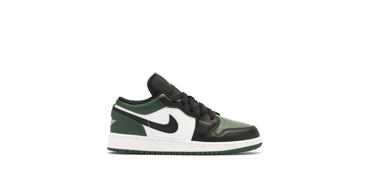 Air Jordan 1 Low Green Toe GS | 553560-371 | Laced