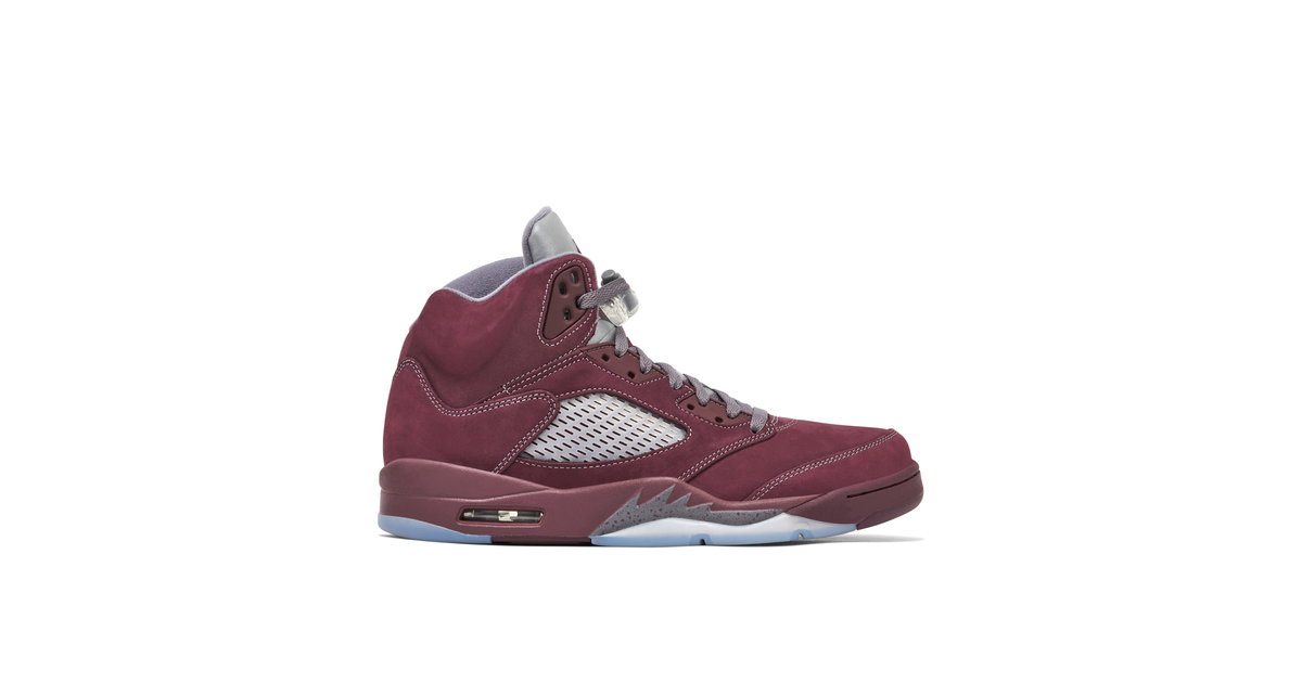 シューズ(男性用) Nike Jordan5 Retro Burgundy(2023) Air Jordan 5 Retro Burgundy (2023) | DZ4131-600 | Laced
