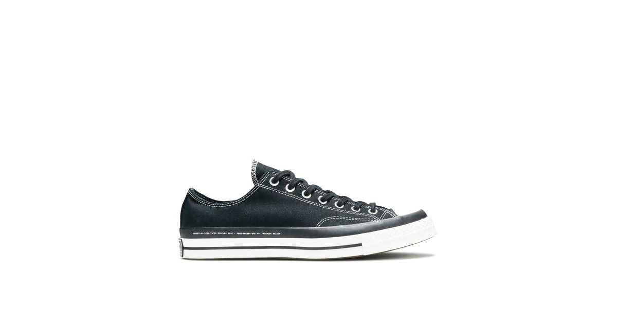 Converse Chuck Taylor All-Star 70 Ox x Moncler x Fragment Black