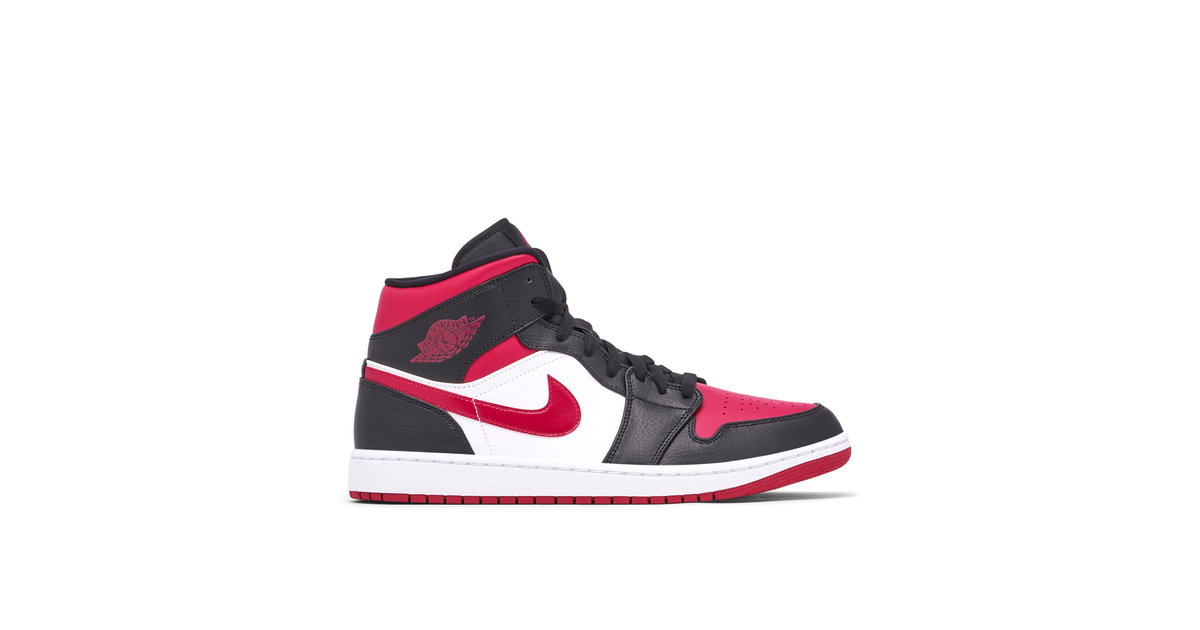 Air Jordan 1 Mid Bred Toe | 554724-066 | Laced