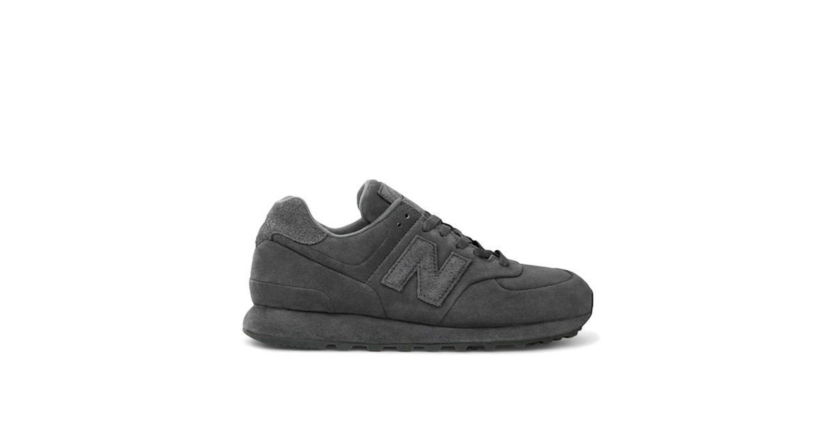 New Balance 574 Legacy Stone Island Ghost Dark Grey | U574BST1 | Laced