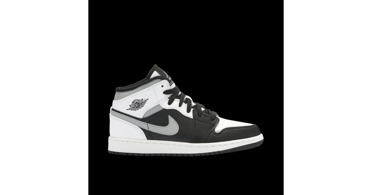 Air Jordan 1 Mid White Shadow GS | 554725-073 | Laced