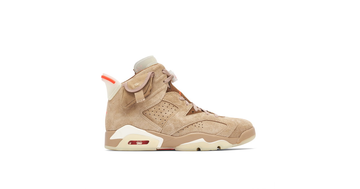 Air Jordan 6 Retro x Travis Scott British Khaki | DH0690-200 | Laced