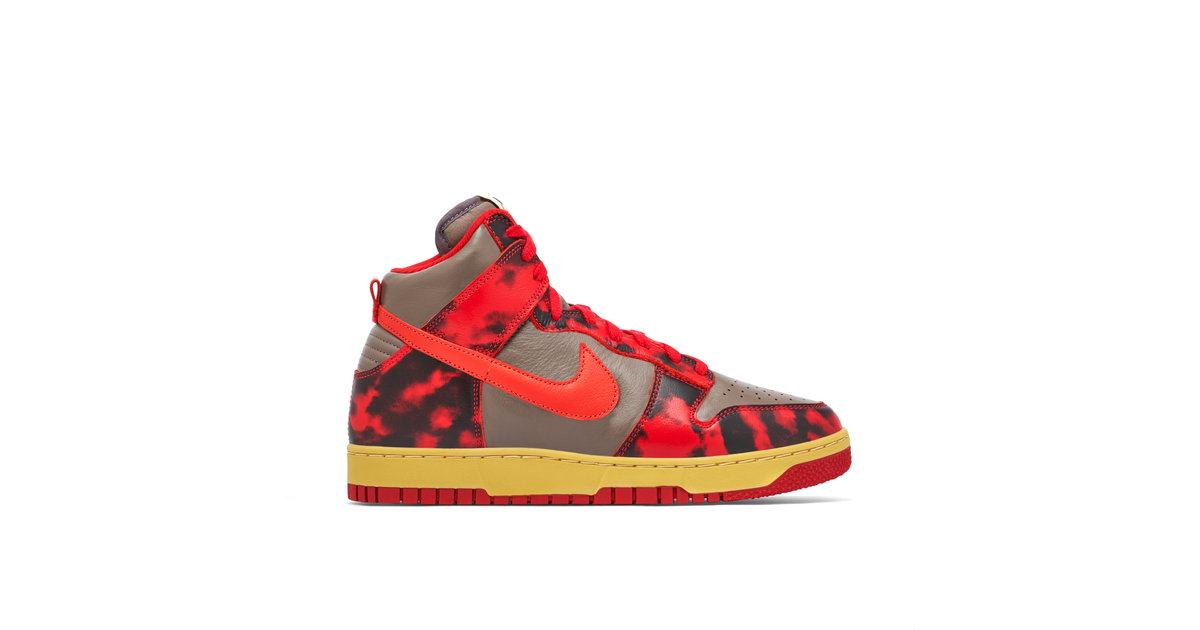Nike Dunk High 1985 Acid Wash Red | DD9404-600 | Laced