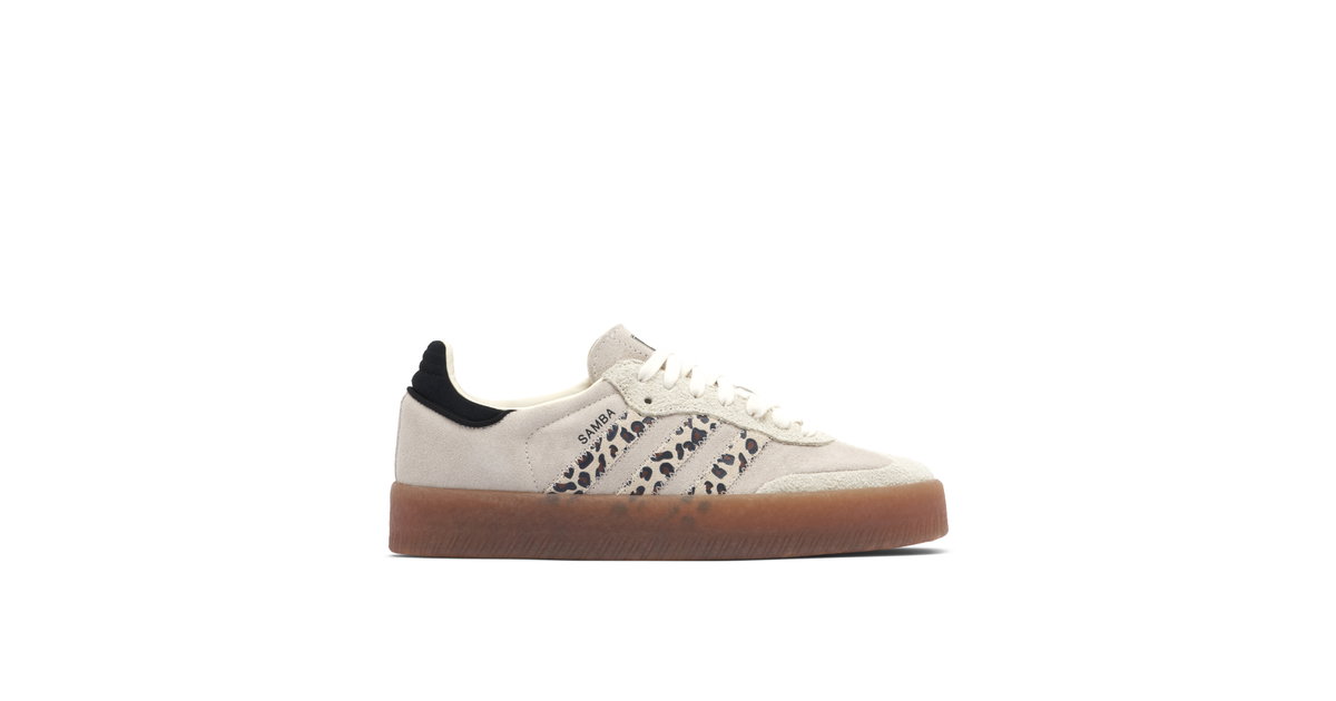 adidas gazelle silver green womens adidas Samba Leopard Off White (W) main image 1