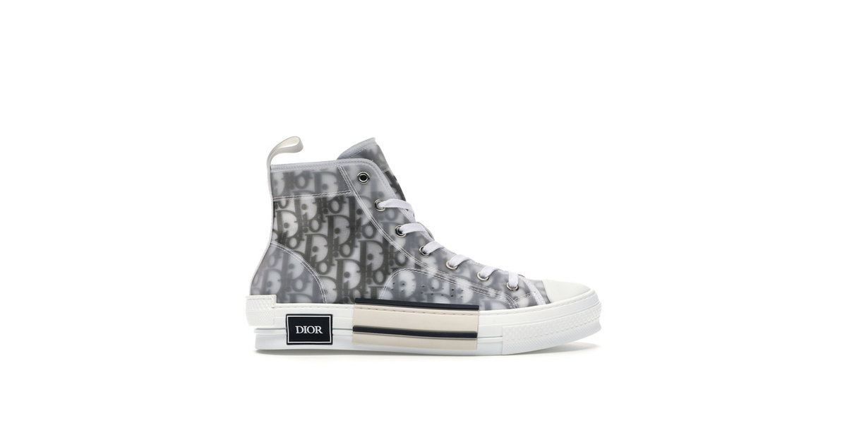 Dior B23 High Top Logo Oblique | 3SH118YJP_H069 | Laced