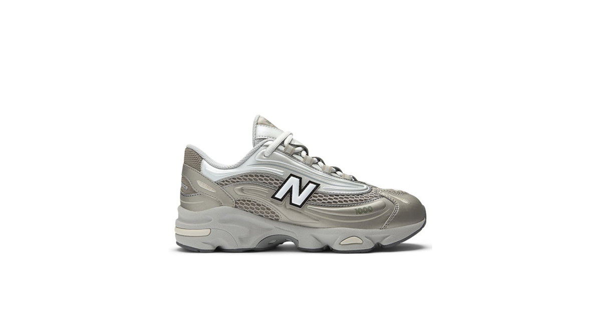 New Balance 1000 Arid Stone Light Silver Metallic GS | GC1000NK