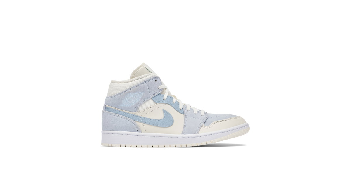 Air Jordan 1 Mid Mixed Textures Blue | DA4666-100 | Laced