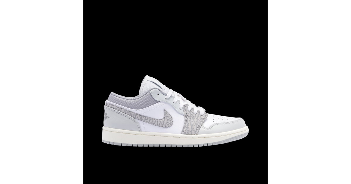 Air Jordan 1 Low Premium Elephant Print | DH4269-100 | Laced