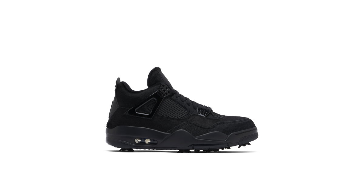 Air Jordan 4 Golf Black Cat | CU9981-001 | Laced