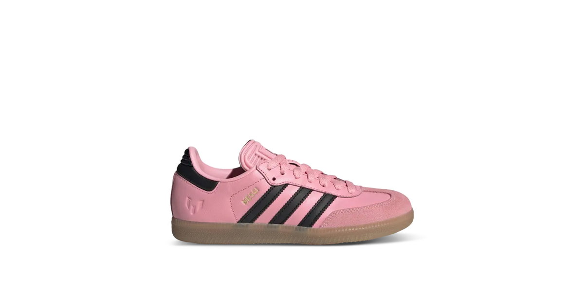 Adidas Samba Indoor Messi Light Pink Black GS | JR0424 | Laced