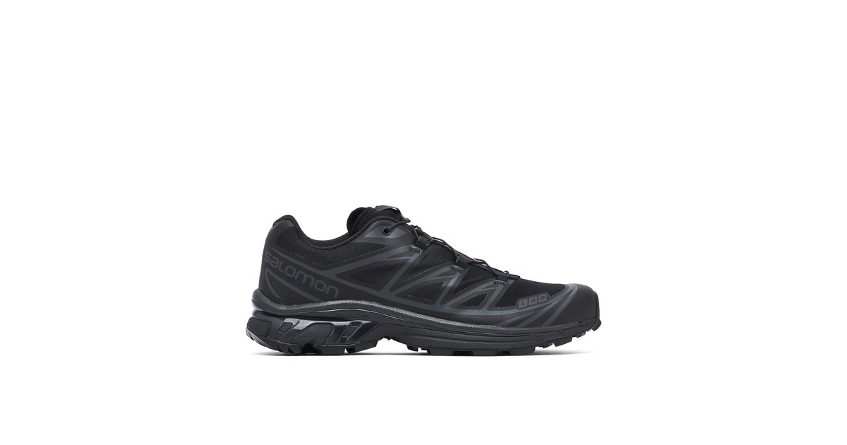Salomon XT-6 Triple Black | L41086600 | Laced